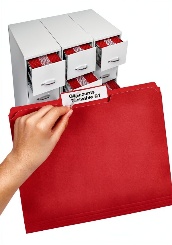 Avery TrueBlock Extra Large File Folder Labels 450 White (5027)-8