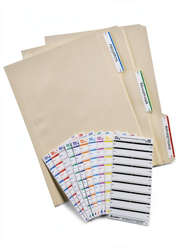 Avery File Folder Labels 4x6 Easy Peel Purple – 252 Labels 5204-5