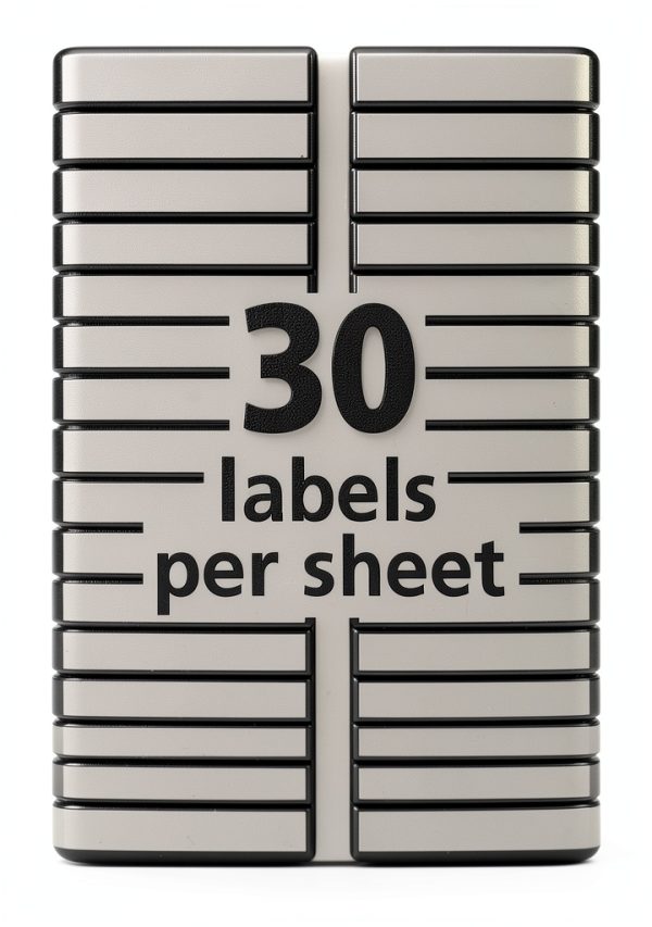 Avery 5266 Permanent Filing Labels 750 Pack – TrueBlock Colors-3